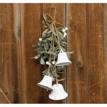Ice Kissed Mistletoe Hanging Teardrop - The Fox Decor